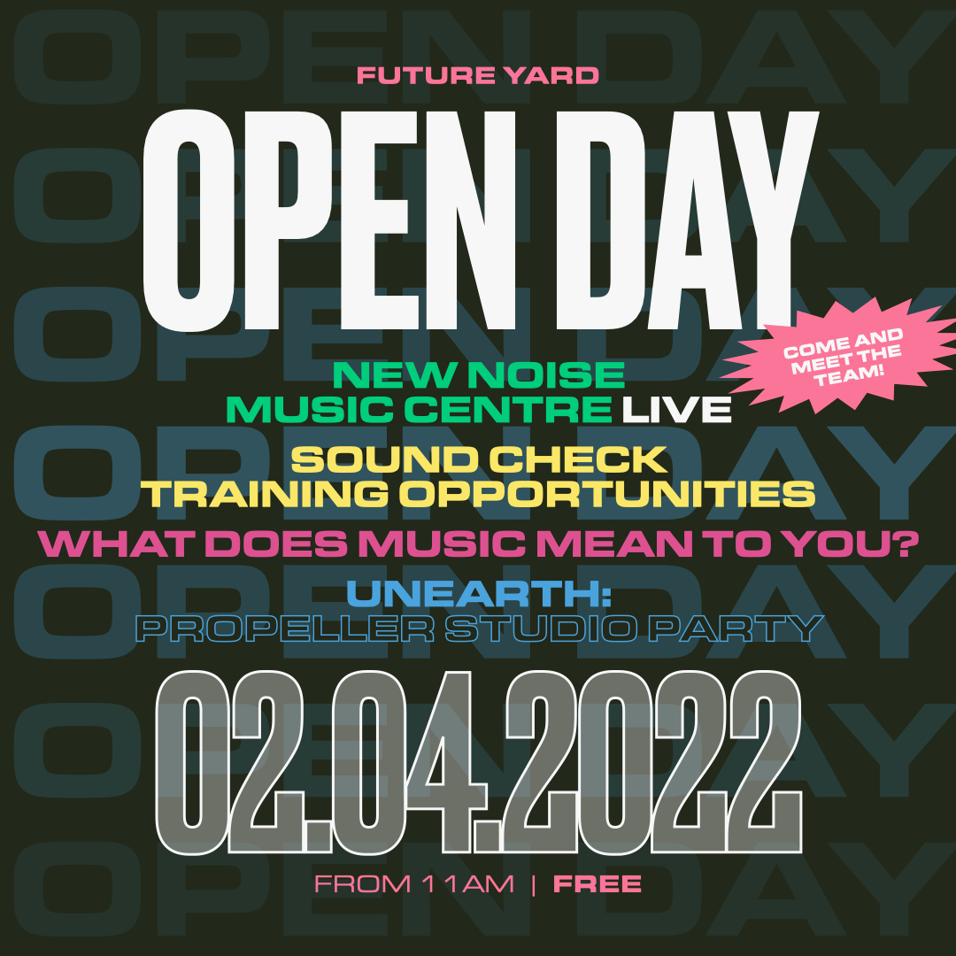 Future Yard Open day 2nd April