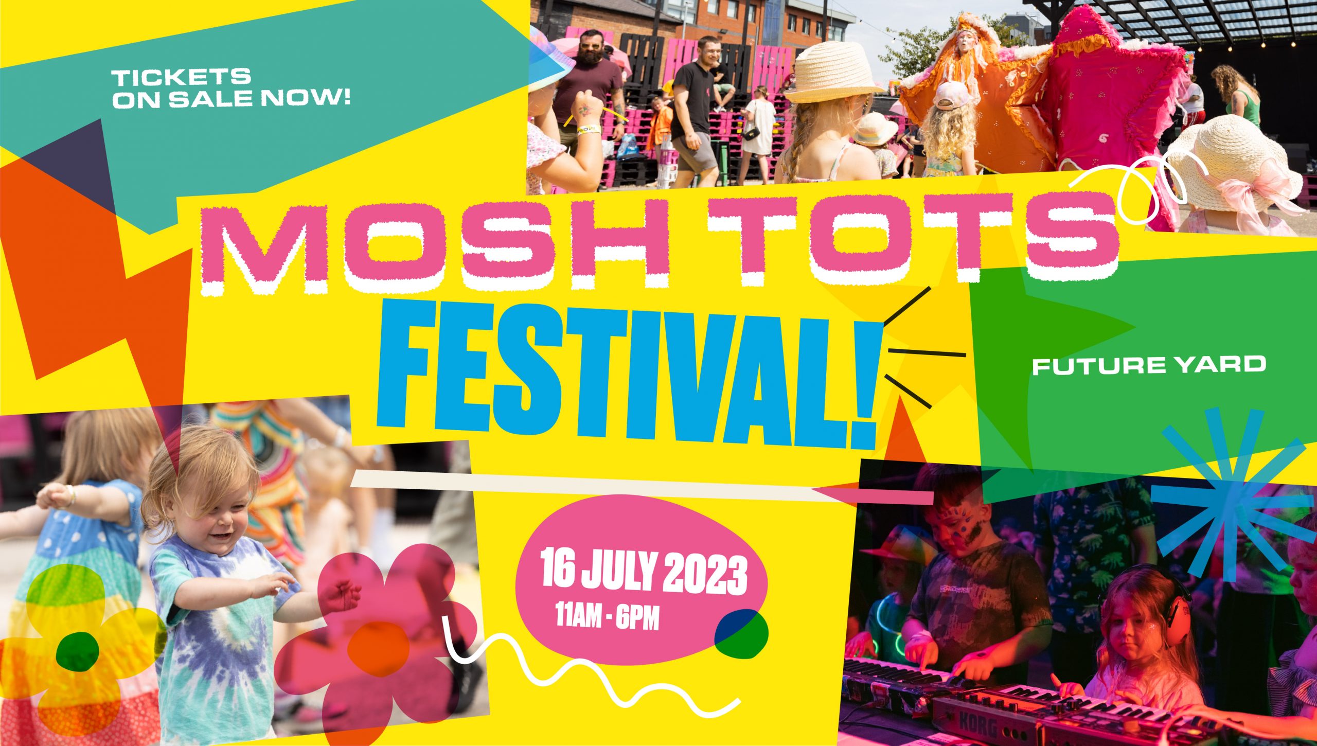 Mosh Tots Festival 16th July 2023