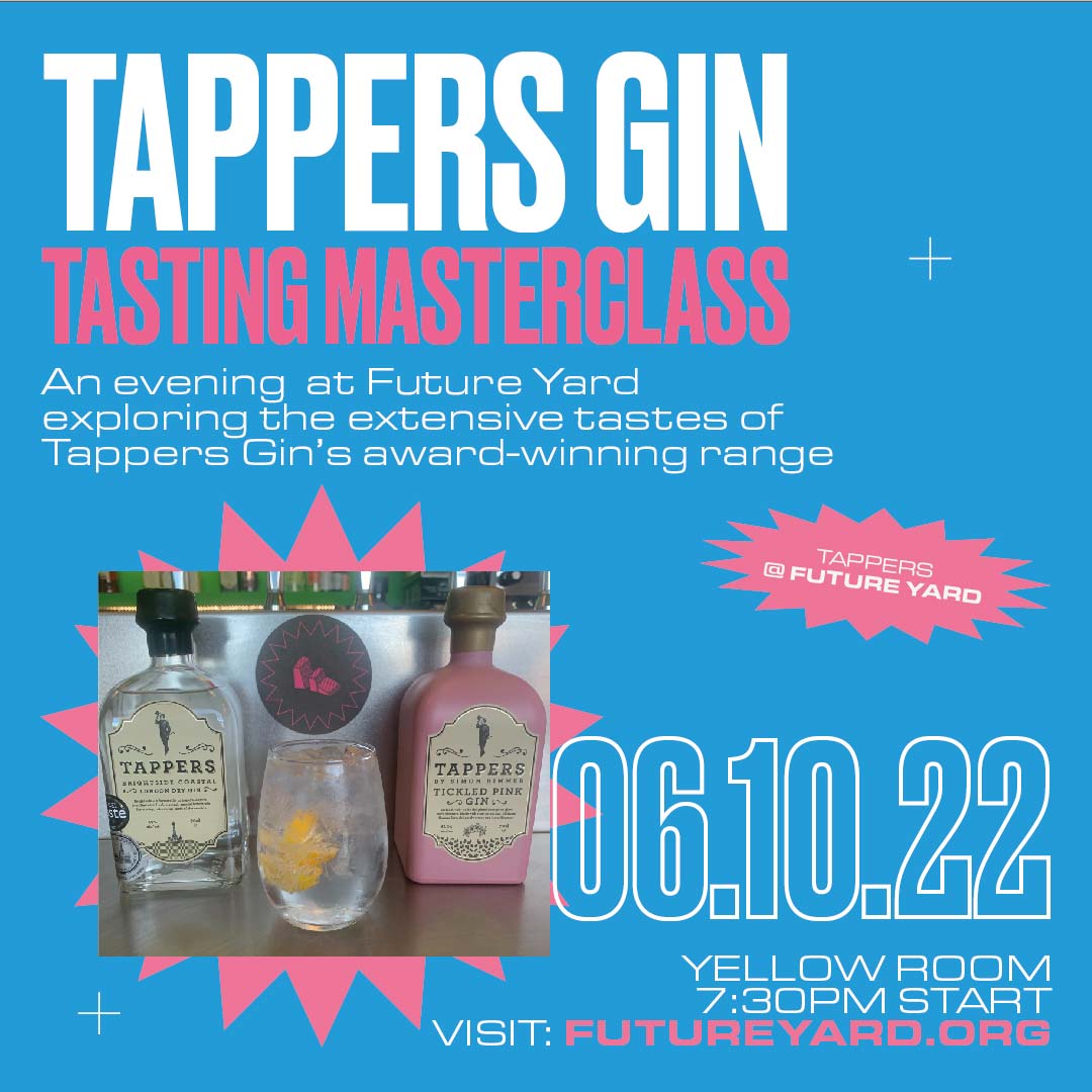 TAPPERS GIN TASTING MASTERCLASS